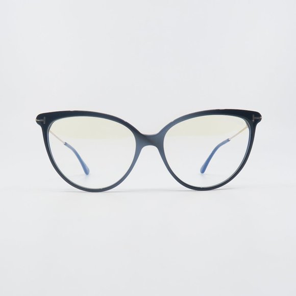 Tom Ford TF5688-B 001 New Black Light Block Eyeglasses 55mm with box - Picture 1 of 7
